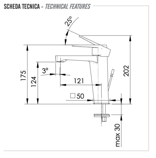 Смеситель для раковины Remer Dream D10