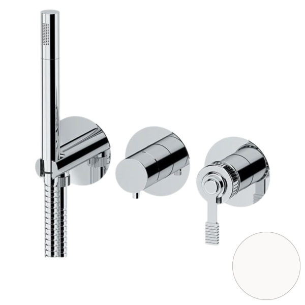 Смеситель для душа Remer Atelier AL97D3PWBBO, белый матовый