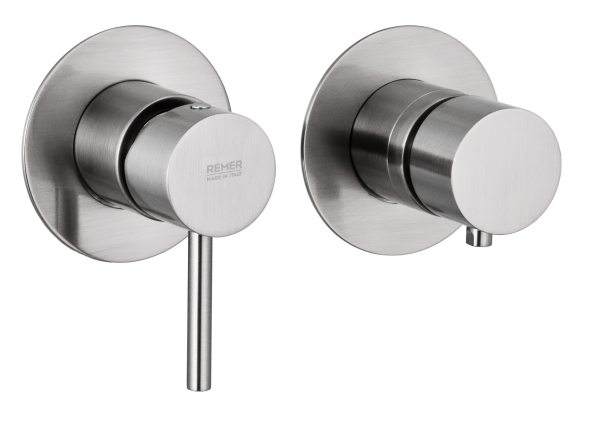 Смеситель для душа Remer X Style X96NP, никель брашированный