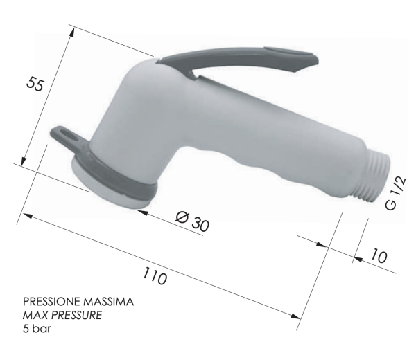 Гигиенический душ Remer 332DPBN