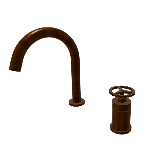 Смеситель для раковины Remer Chrono CH57BR, бронза масляная