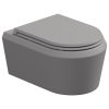 Чаша подвесного унитаза GSG Ceramic Design Cruise CRWCSO038, Fumo Matt