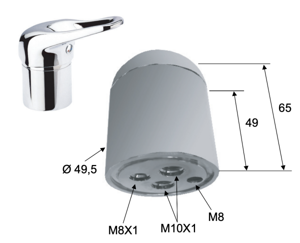 Cмеситель для парикмахерской K66CO