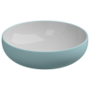 Раковина накладная биколор 45 см GSG Ceramic Design Easy EALAVRO45BI000/037, White/Ice Matt