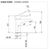 Смеситель для раковины Remer Winner W12