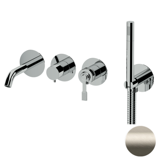 Смеситель для ванны Remer Atelier AL53D2PWBXV, сталь