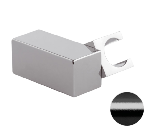 Держатель ручного душа Remer 339SSCFP, черный брашированный хром