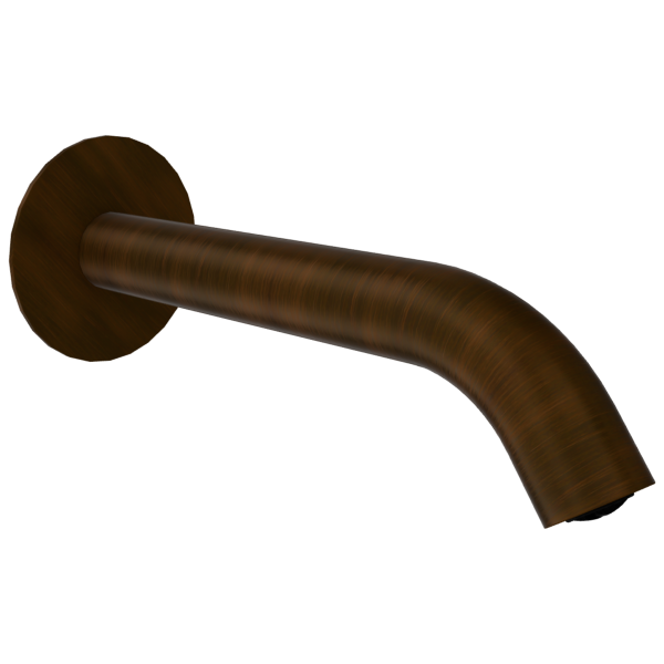 Излив настенный 16 см Remer X Style 91X70BR, бронза масляная