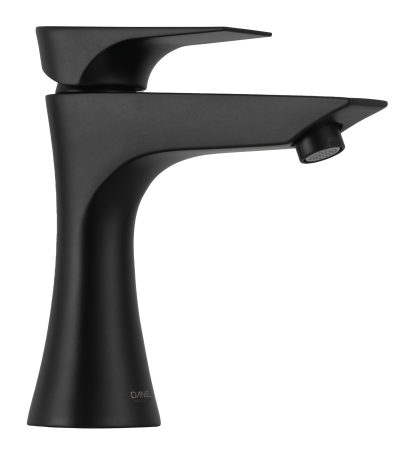 Смеситель для раковины Daniel Diva DV60615, чёрный матовый
