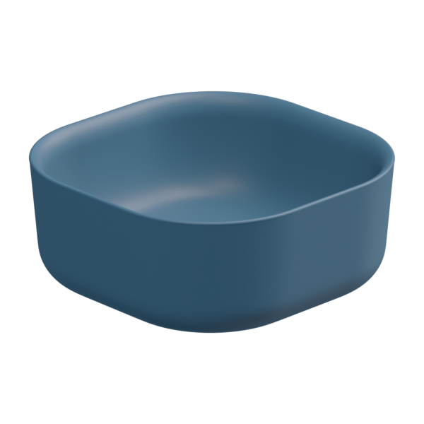 Раковина накладная 42 см GSG Ceramic Design Hit! HILAVQU42027, Denim Matt