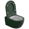 Чаша подвесного унитаза биколор GSG Ceramic Design Like LKWCSOBI000/036, White/Smeraldo Matt