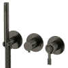 Смеситель для душа Remer Atelier AL97D2PWBGM, оружейная сталь PVD