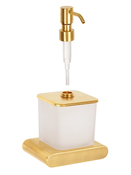 Дозатор Remer Lounge LN13BG, золото брашированное