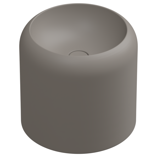 Раковина накладная 42 см GSG Ceramic Design Petra PELAVSECOLFS030, Cashmere Matt