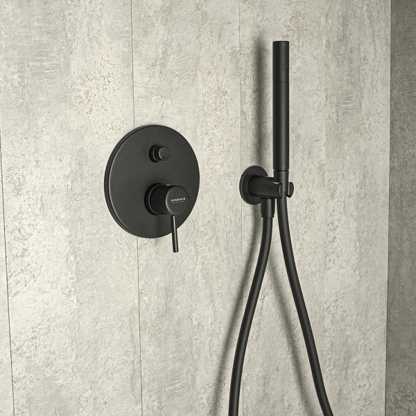 Смеситель для душа Mariani Next B14173NS, черный матовый