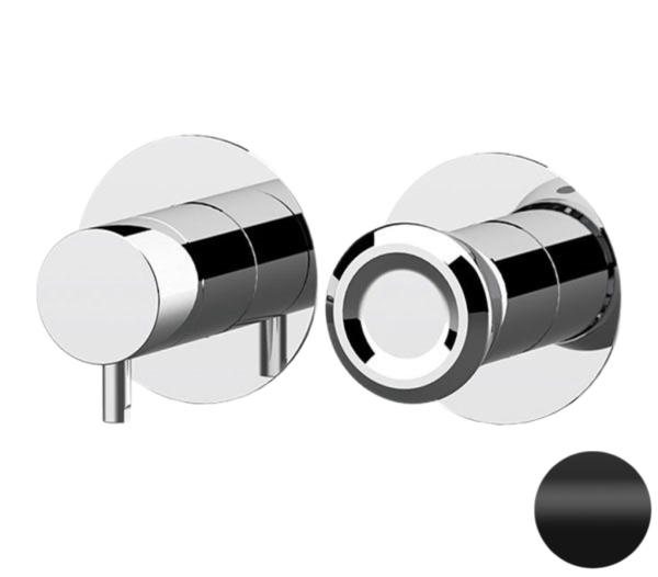 Смеситель для душа Remer Element ET93ZPWBNO, черный матовый