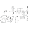 Смеситель для душа Remer Energy EY53D2PWBNO, черный матовый