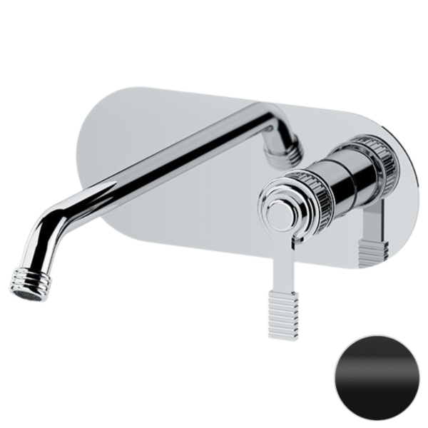 Смеситель для раковины Remer Atelier AL15LWBNO, черный матовый