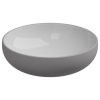 Раковина накладная биколор 45 см GSG Ceramic Design Easy EALAVRO45BI000/038, White/Fumo Matt
