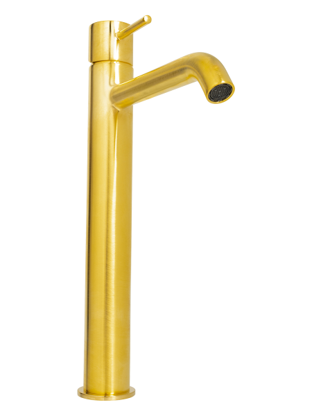 Смеситель для раковины Mariani Next A22398NS12, золото брашированное