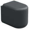 Чаша приставного унитаза Eco Clean (торнадо) GSG Ceramic Design Petra PEWC01EC028P, Ebano Matt