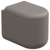 Чаша приставного унитаза Eco Clean (торнадо) GSG Ceramic Design Petra PEWC01EC030P, Cashmere Matt