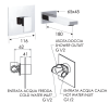 Смеситель для раковины Remer Q-Design QD15C