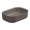Раковина накладная 60x42 см GSG Ceramic Design Hit! HILAVRE60029, Tortora Matt