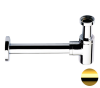 Сифон 1”1/4 Remer 958BDO, золото глянцевое