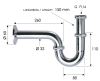 Сифон 1”1/4 Remer 977114