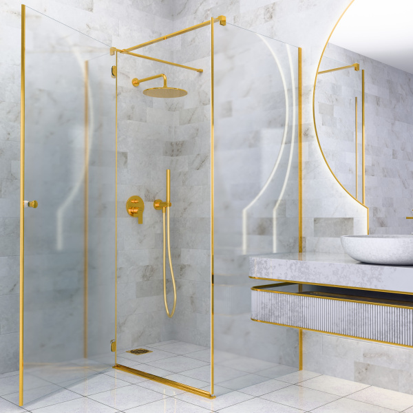 Смеситель для душа Mariani Kali B22173KL, золото брашированное