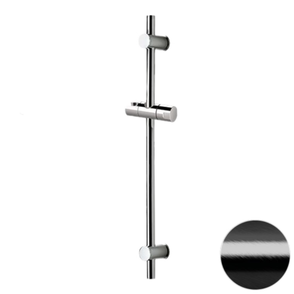 Душевая стойка 70 см Remer 317GCFP, черный брашированный хром
