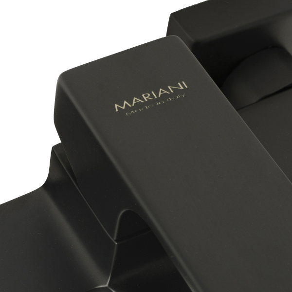 Смеситель для ванны Mariani Rebel B14212RE, черный матовый