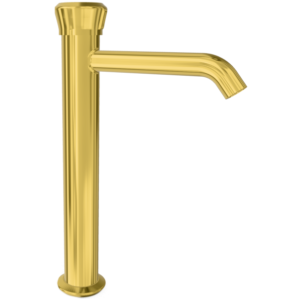 Смеситель для раковины Remer Element ET11LXLDO, золото глянцевое