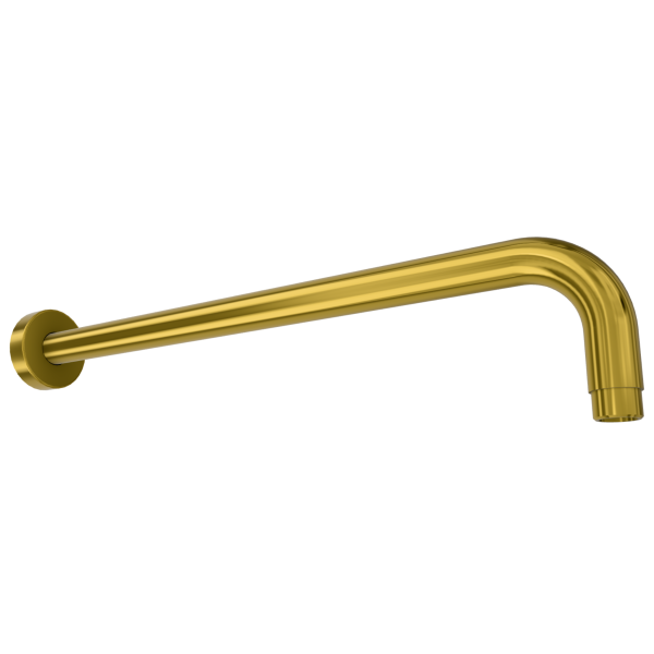 Кронштейн для верхнего душа 40 см Remer 343L40GP, золото глянцевое PVD