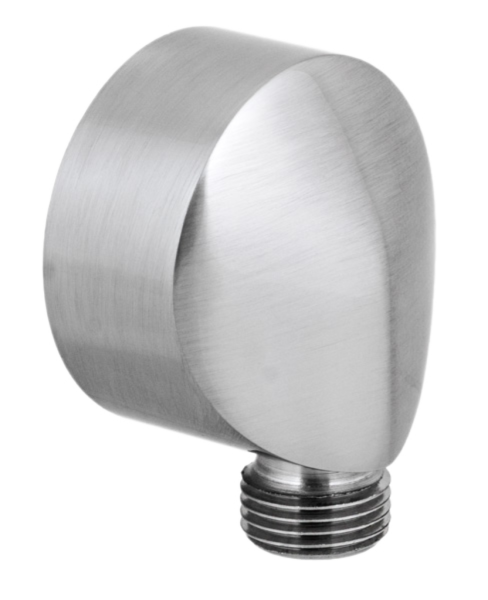 Шланговое подключение для душа Remer 309LNP, никель брашированный