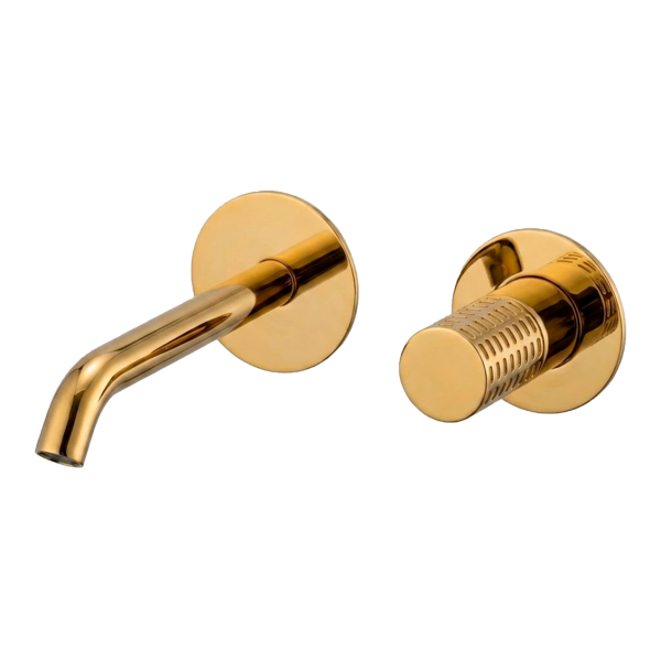 Смеситель для раковины Remer Celebrity CEC15PLWBGP, золото глянцевое PVD