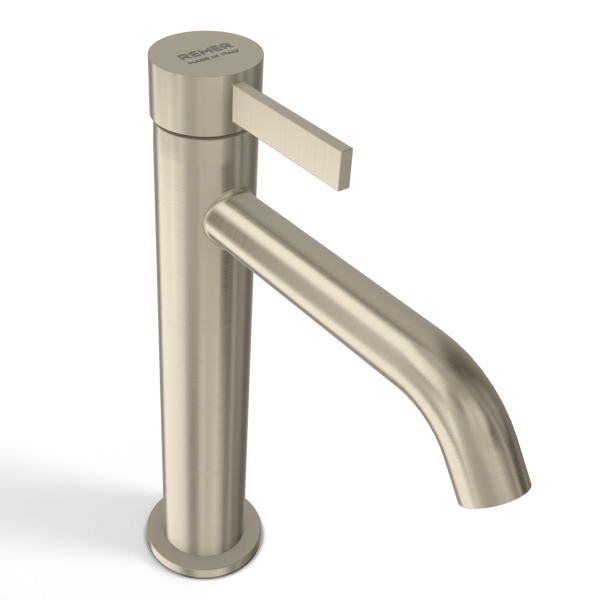 Смеситель для раковины Remer Metrica MC12AXV, сталь