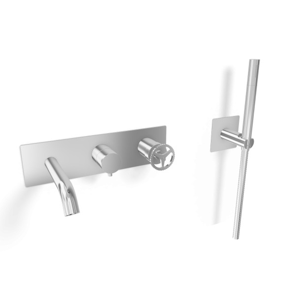 Смеситель для ванны Remer Chrono CH53D2WB, хром