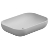 Раковина накладная 60x42 см GSG Ceramic Design Easy EALAVRE60001, белый матовый