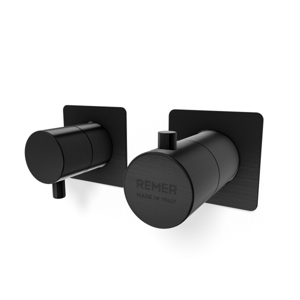 Смеситель для душа Remer X Style XT93ZQPWBGM, оружейная сталь PVD