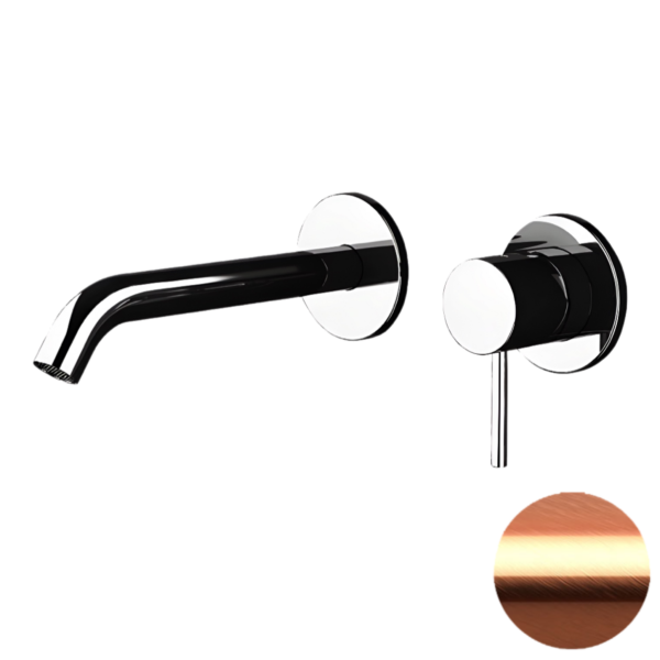 Смеситель для раковины Remer X Style X15PRP, медь брашированная