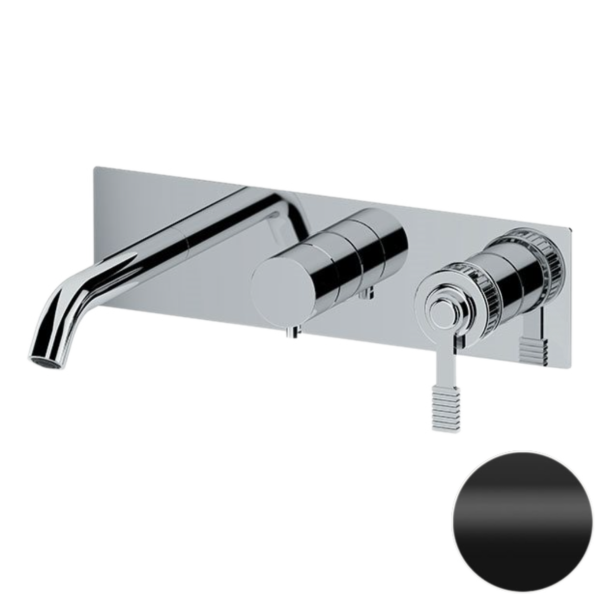 Смеситель для ванны Remer Atelier AL54D3WBNO, черный матовый