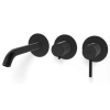 Смеситель для ванны Remer X Style X54D2PWBCFP, черный брашированный хром