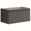  Тумба для раковины с 2 ящиками 80см Onsen Pixel 68-BP-082-S2-M23, серый 