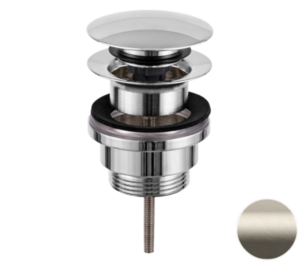 Донный клапан универсальный 1”1/4 Remer 905CCR114XV, сталь