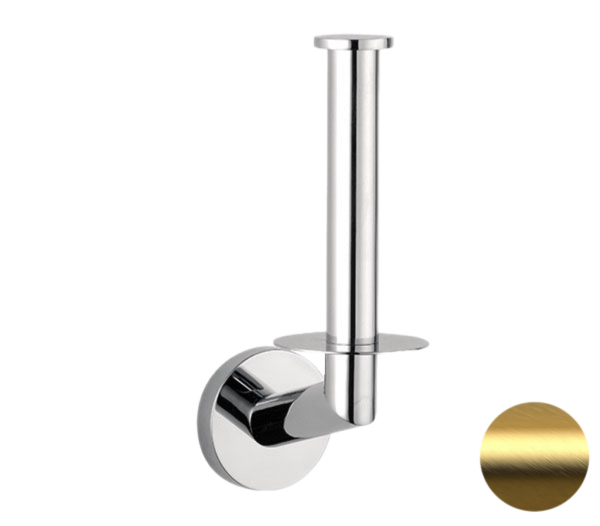 Бумагодержатель Remer Guest GS62BG, золото брашированное