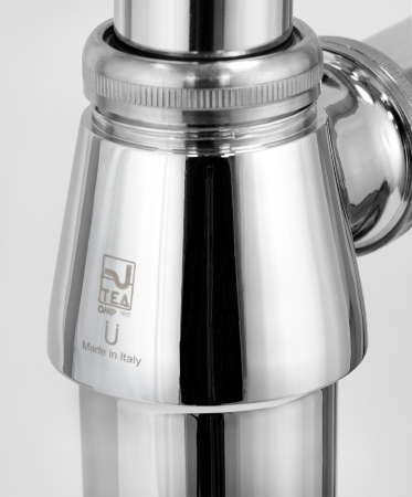 Cифон 1 1/4" OMP Tea 19.211.5, хром