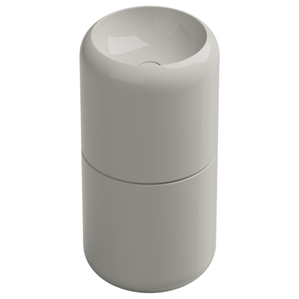 Раковина напольная 42 см GSG Ceramic Design Petra PELAVCOLFS013, пергамон глянцевый