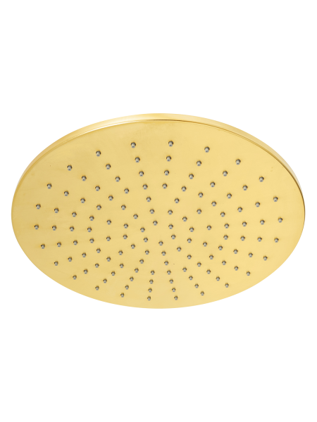 Верхний душ с шарнирным соединением 30 см Mariani B22STB0130, золото брашированное